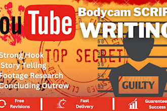 write documentary style celebrity youtube video script for your channel