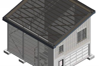 create garage design drawings in revit for city permits and construction