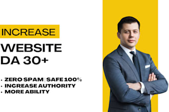 increase  moz da using high authority SEO backlinks