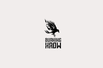 do crow logo design