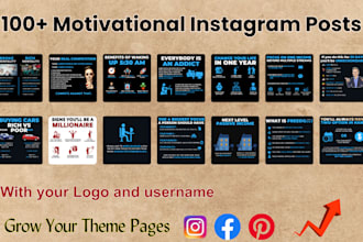 create motivational and inspirational instagram posts