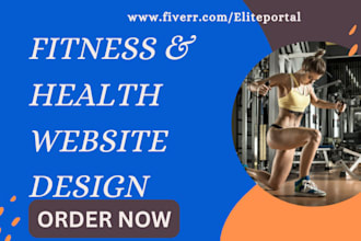 design fitness health sport gym yoga health coach life coaching wellness website