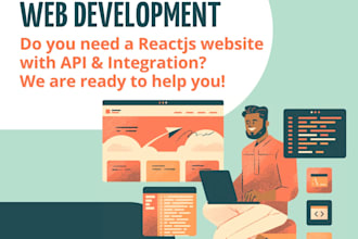 do API integration in reactjs website