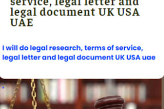 draft professional letters of appeal, legal complain, demand letter, UK,USA, uae