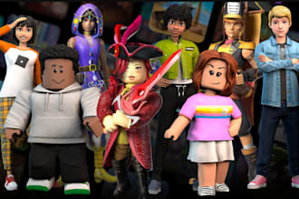 be your roblox games creator,scripting,levels design,aniamtion,model assets,map