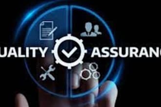 do sqa, mobile app, and website testing, and test cases