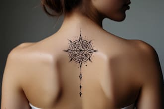 do your minimalist tattoo design in my art style