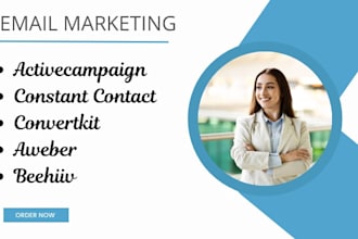 setup activecampaign constant contact convertkit aweber beehiiv email marketing