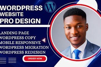 design, redesign, clone, build, rebuild wordpress, wordpress website development