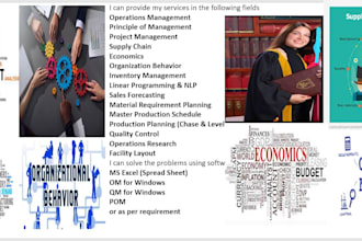 do economics production operation management organization behavior supply chain
