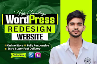 redesign duplicate or copy clone website with elementor pro