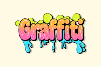 do graffiti art t shirt design and retro typography t shirt