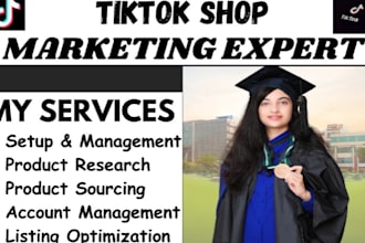 setup, manage tiktok shop, tiktok shop ads, tiktok marketing on tiktok shop