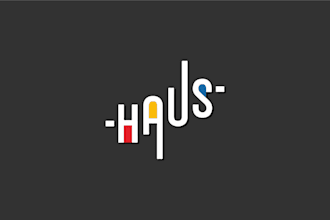 design premium geometric bauhaus logo