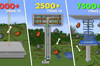 build any type of mob farm in minecraft