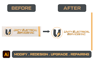 modify the logo according to your mind