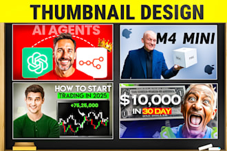 create professional youtube thumbnails for your videos