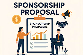design investor ready sponsorship proposal for business growth