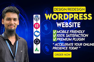 do affordable ecommerce wordpress website design or redesign