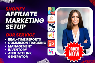 setup shopify affiliate marketing uppromote aftership referral candy goaffpro