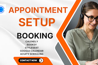 setup calendly acuity scheduling  booksy styleseat appointment booking