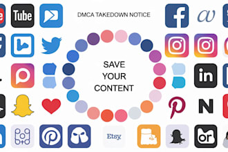 remove delete under dmca takedown reddit facebook twitter telegram youtube insta
