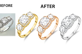 do jewelry retouching jewelry editing color corrections jewelry design