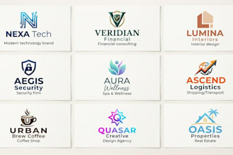 create unique concept professional logo design