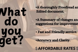 proofread and edit your articles just the way you want and even better