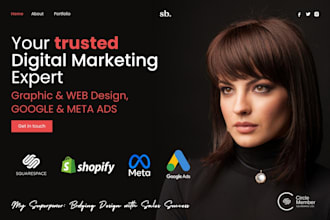 design professional social media posts and ads banners