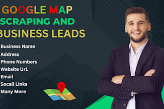 do google maps data scraping service and business data