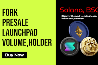create meme coin, token2022 presale staking launch web3 dapp on solana, bsc