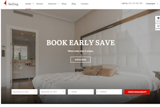 build a hotel, travel, airbnb clone, vik booking wordpress website