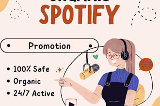 do organic spotify promotion for spotify