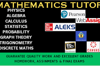 help you in calculus, algebra, statistics, college math and physics