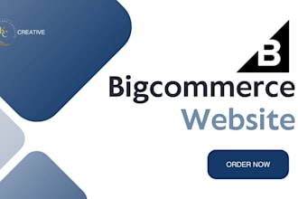 design bigcommerce website store  builder ecommerce store