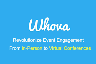 create and manage your whova event for you