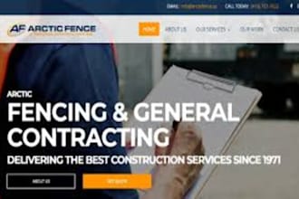 design websites for junk removal, fencing, construction and handyman services