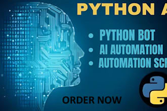 create python bots, scripts,automate jobs