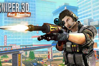 develop 3d shooting action zombie hunting  games