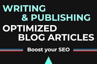 write and publish SEO articles on high da blogs