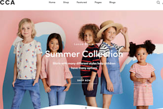 design kids clothing store baby store kids clothing baby dropshipping website