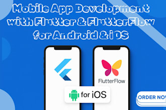 custom mobile apps with flutter and flutterflow, convert figma designs to code