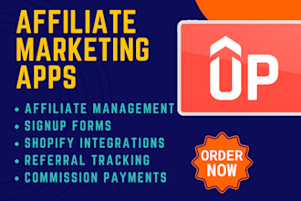 setup affiliate marketing uppromote goaffpro avada referral refersion apps