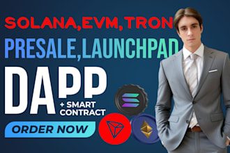 build ico presale staking dapp pump fun solana tax token2022 launchpad script