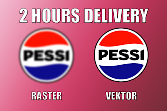 recreate logo, enlarge, redraw, resize, and vectorize images and vector graphics