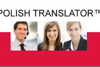 translate anything from Polish to English, English to Polish