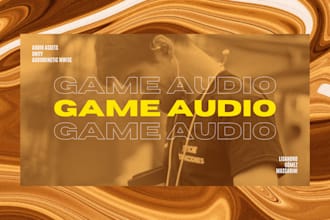 design the sound of your game