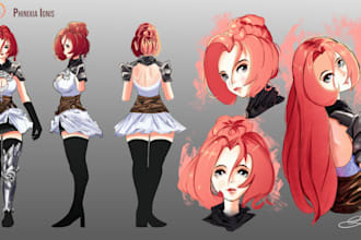 draw and design your original character