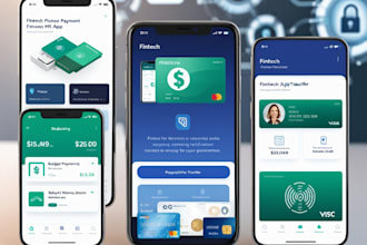 develop a fintech app, money transfer app, budgeting app, transfer app, nfc app